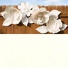 Original, hârtie structurată, elegantă 50x70 cm - 03 carnation white, alb