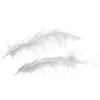 Pene marabu  - alb, 8-10 cm, 22 buc/pachet