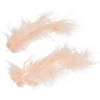 Pene marabu  - somon, 8-10 cm, 22 buc/pachet
