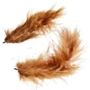 Pene marabu  - maro, 8-10 cm, 22 buc/pachet