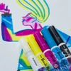 Talens Ecoline Brush Pen akvarell marker tip pensulă  în set  - 5 buc, Primary