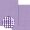 Carton foto, A4 - model mini picioare de gâscă - violet