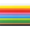 Imagine 2/3 - Bandă de hârtie Hobby artist Quilling, 80 g - curcubeu intens, 3 mm/6 mm, 300 buc