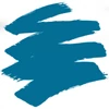 Vopsea sticlă și porțelan, Kreul, Clear - 15 cyan blue