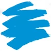 Vopsea sticlă și porțelan, Kreul, Clear - 96 aqua blue