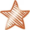 Marker pentru sticlă și porțelan , Kreul Metallic - 17 cupru