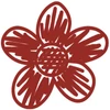 Marker pentru sticlă și porțelan, Kreul Classic - 63 roșu închis