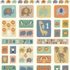 Material Patchwork - Makower - Baby Jungle 1736-1 Panel, 30cm