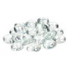 Pietricele de sticla, 18-20 mm, 100 g - irizate, incolore