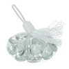 Pietricele de sticla, 18-20 mm, 100 g - irizate, incolore