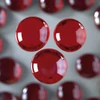 Pietricele de sticla, 18-20 mm, 100 g - irizat, rosu
