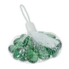 Pietricele de sticla, 18-20 mm, 100 g - irizante, verde muschi