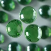 Pietricele de sticla, 18-20 mm, 100 g - irizante, verde muschi