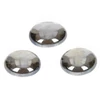 Pietricele de sticla, 18-20 mm, 100 g - irizante, negre