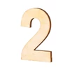 Imagine 1/2 - Număr de lemn, 80x5 mm - 2