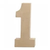 Număr de  hârtie mache - 1, 20,5 cm