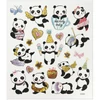 Autocolant - Urși Panda, 15x16,5 cm
