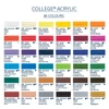 Schmincke College vopsea acrilică, 75 ml - 100, white