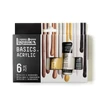 Liquitex Basics set vopsea acrilică - 6x22 ml, metál és irizáló színek