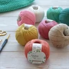 Imagine 3/6 - Fire de croșetat, Anchor Organic Bumbac, 50 g, vegan - 00071 emerald lake
