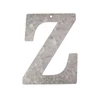Litera din zinc - Z, 12 cm