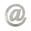 Semn de punctuație de zinc - @, 12 cm