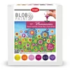 Set culori pentru pictare în puncte, Blob paint, 6x90 ml - Lunca cu flori