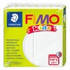 FIMO Kids Plastilină care se întărește la coacere , 42 g - alb cu sclipici (8030-052)