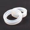 Formă din silicon pentru rășină sintetică- brățară, fațetată, 5,6 cm, lățime
