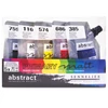 Sennelier Abstract mată set vopsea acrilică, 5x60 ml, Primary Set