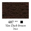 Pigment Sennelier - 407, vandyck brown, 100 g