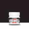Imagine 1/2 - Vopsea acrilică Pentart mată , 50 ml - negru