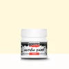 Imagine 1/2 - Vopsea acrilică Pentart mată, 50 ml - fildeș