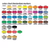 Talens Amsterdam marker acrilic, L - 800, silver