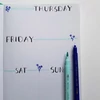 Bruynzeel Fineliner Brush pen liner cu două vârfuri   în set - 12 buc