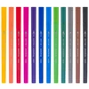 Bruynzeel Fineliner Brush pen liner cu două vârfuri   în set - 12 buc