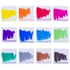 Bruynzeel Fineliner Brush pen liner cu două vârfuri   în set - 12 buc