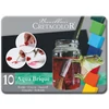 Set cretă acuarelă Cretacolor Aqua Brique, 10 buc