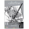 Set de desen din grafit Cretacolor Monolith Box, 11 piese, cutie metalică
