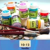 Vopsea acrilică lucioasă Deka Color Lack 25 ml - 12 vanilie