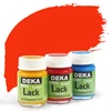 Vopsea acrilică lucioasă Deka Color Lack 25 ml - 15 roșu