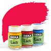Vopsea acrilică lucioasă Deka Color Lack 25 ml - 19 rubin