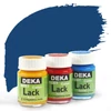 Vopsea acrilică lucioasă Deka Color Lack 25 ml - 53 albastru închis