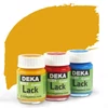 Vopsea acrilică lucioasă Deka Color Lack 25 ml - 77 ocru