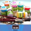 Vopsea acrilică lucioasă Deka Color Lack 25 ml - 84 maro