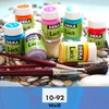 Vopsea acrilică lucioasă Deka Color Lack 25 ml - 92 alb