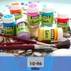 Vopsea acrilică lucioasă Deka Color Lack 25 ml - argint 96