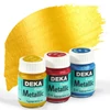 Vopsea acrilică metalizată  Deka Color Metallic 25 ml - 06 galben
