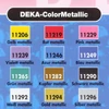 Imagine 4/4 - Vopsea acrilică metalizată  Deka Color Metallic 25 ml - 39 violet