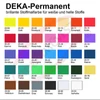 Deka Permanent, vopsea textil pentru materiale de culoare deschisă- 90 negru